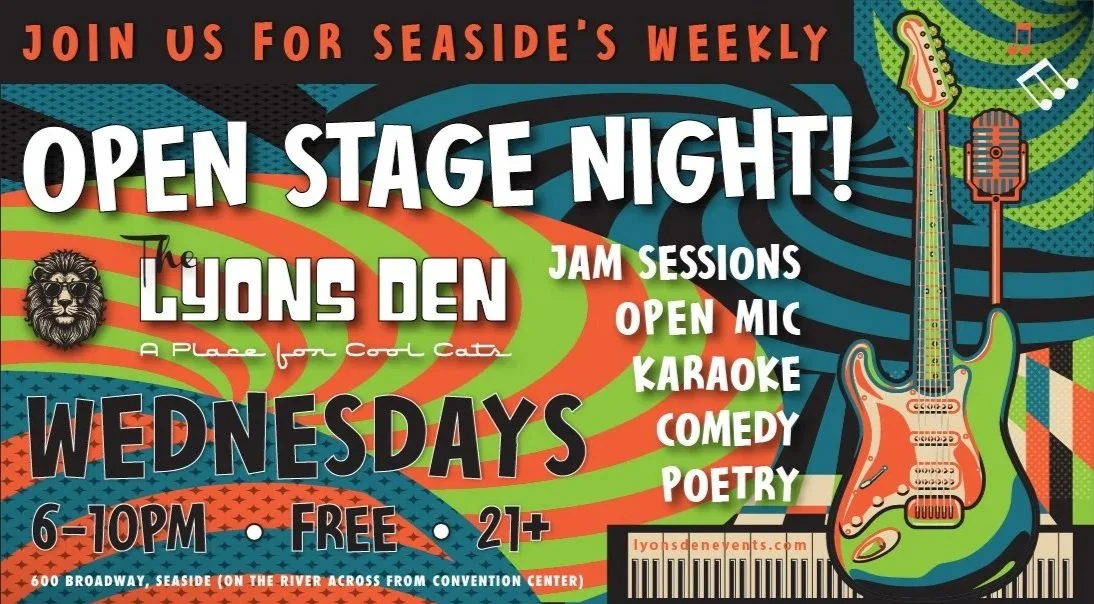 Seaside Open Stage Night (Jam/Open Mic/Karaoke/Comedy/Poetry